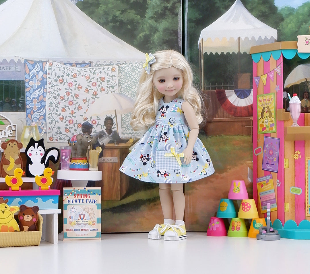 Mickey's Circus - dress with shoes for Ruby Red Fashion Friends doll