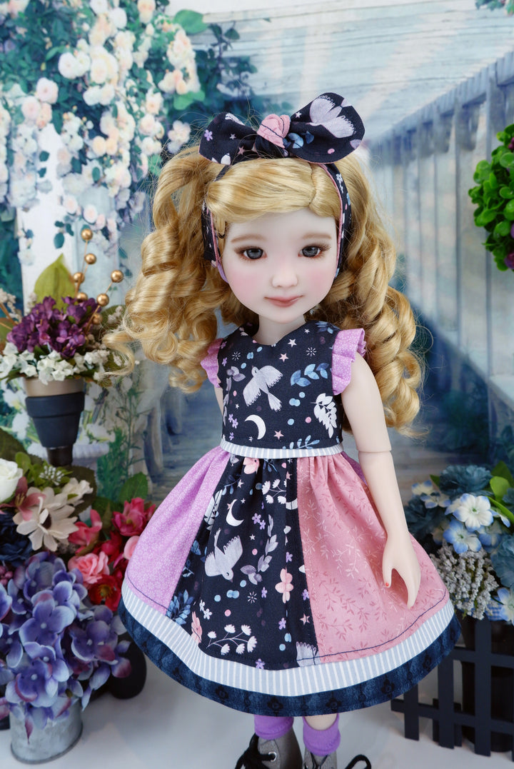 Midsummer Night - dress with boots for Ruby Red Fashion Friends doll