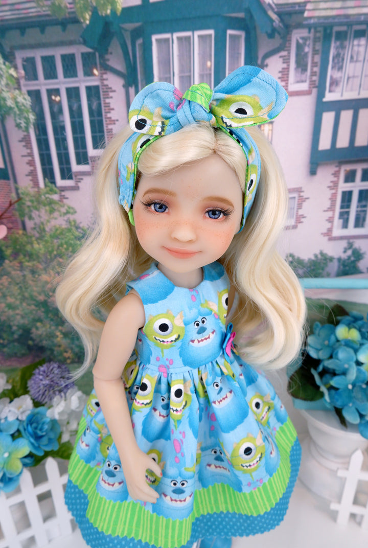 Mike & Sully - dress with boots for Ruby Red Fashion Friends doll