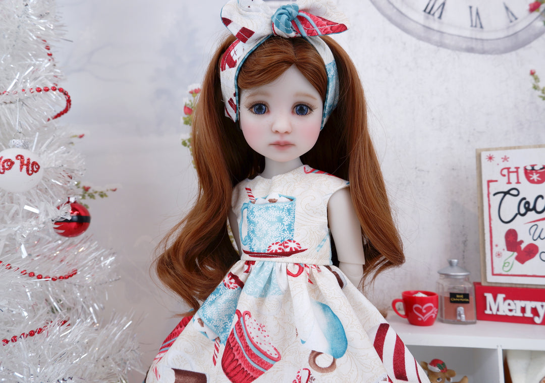Minty Cocoa - dress with boots for Ruby Red Fashion Friends doll