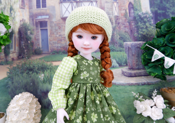 Miss Clover - dress ensemble with boots for Ruby Red Fashion Friends doll