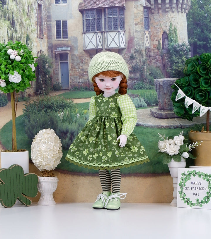 Miss Clover - dress ensemble with boots for Ruby Red Fashion Friends doll