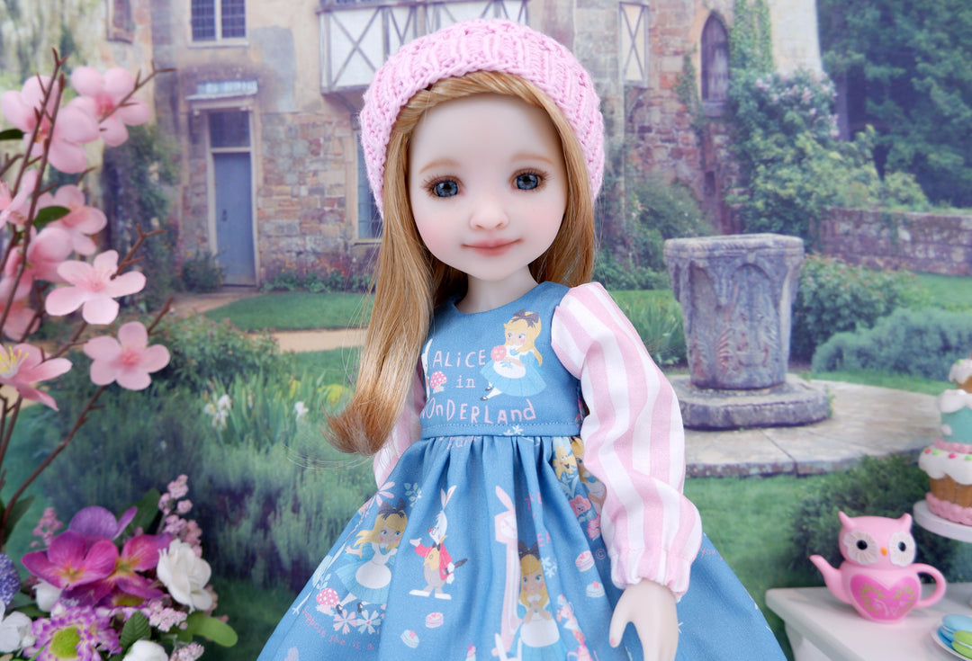 Miss Wonderland - dress ensemble with boots for Ruby Red Fashion Friends doll