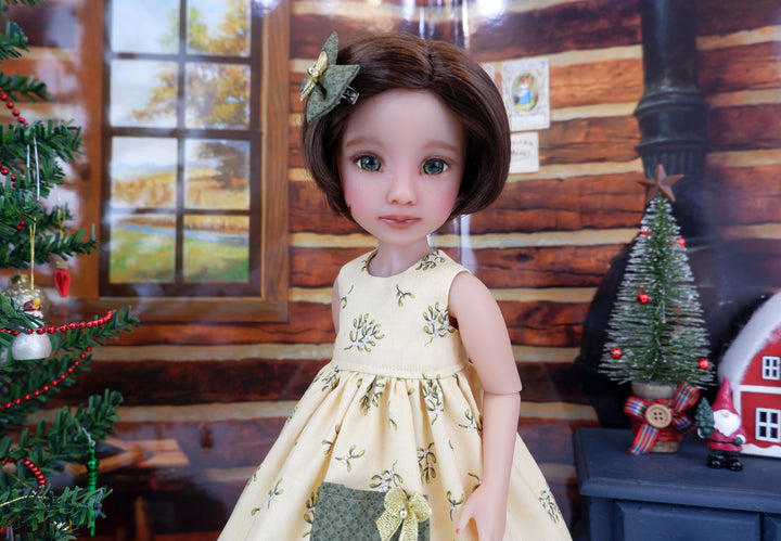 Mistletoe Kisses - dress with sweater & boots for Ruby Red Fashion Friends doll