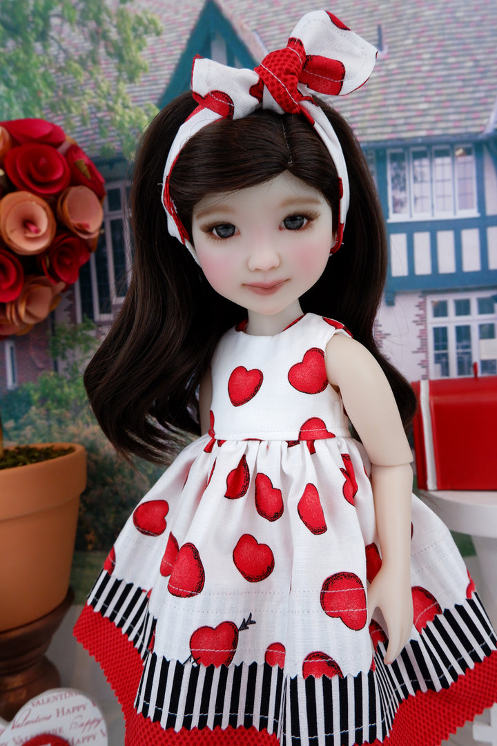 Mon Amour - dress with boots for Ruby Red Fashion Friends doll