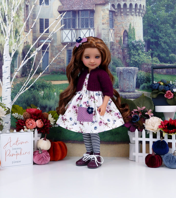 Moody Roses - dress with sweater & boots for Ruby Red Fashion Friends doll