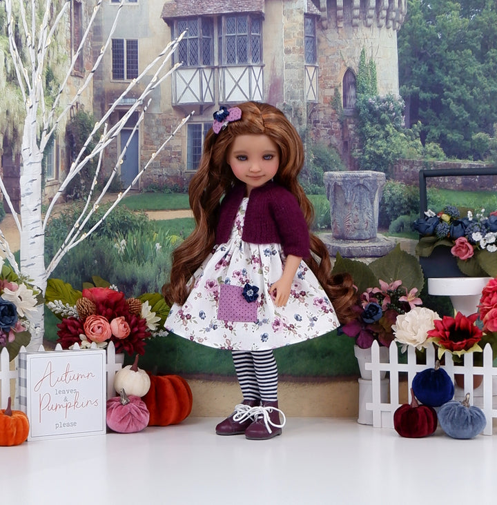 Moody Roses - dress with sweater & boots for Ruby Red Fashion Friends doll