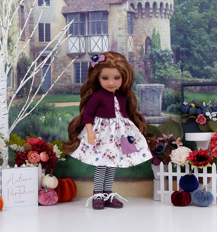 Moody Roses - dress with sweater & boots for Ruby Red Fashion Friends doll