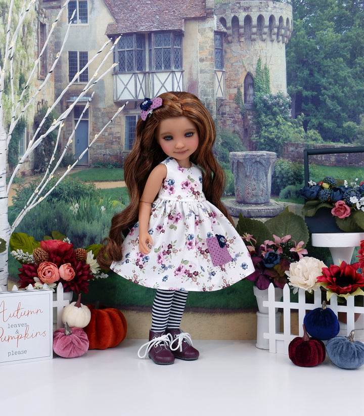 Moody Roses - dress with sweater & boots for Ruby Red Fashion Friends doll