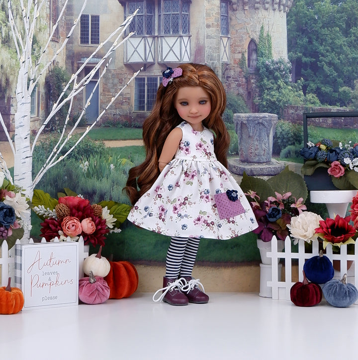 Moody Roses - dress with sweater & boots for Ruby Red Fashion Friends doll