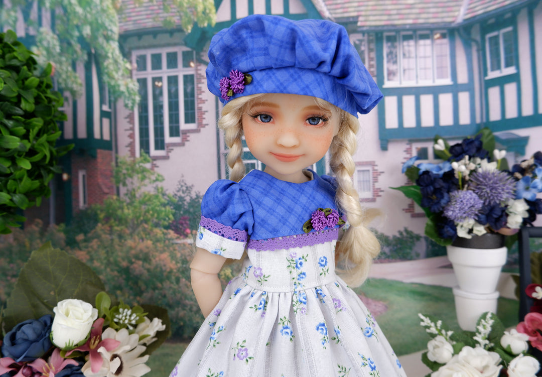 Morning Roses - dress with shoes for Ruby Red Fashion Friends doll
