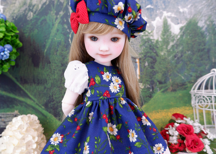 Mountain Daisy - dress with boots for Ruby Red Fashion Friends doll