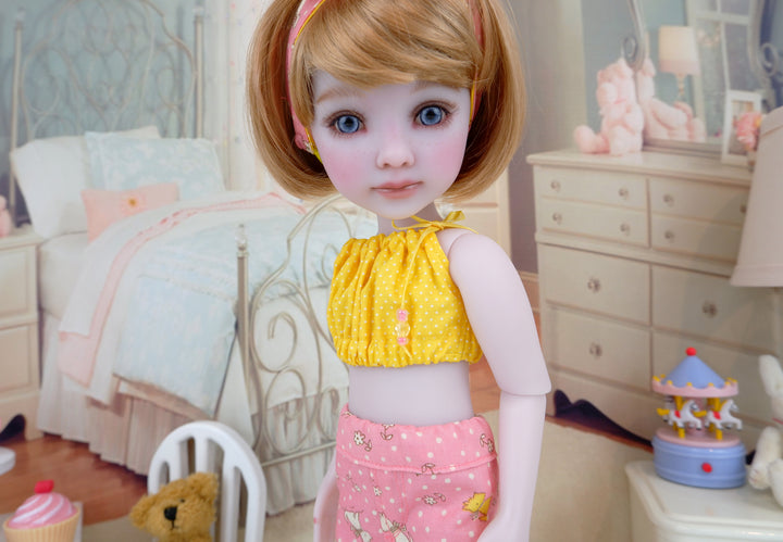 My Westie - crop top & capris with shoes for Ruby Red Fashion Friends doll