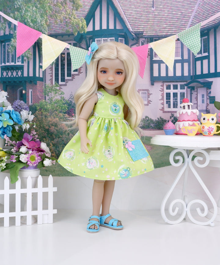 Neverland Fairy - dress with sandals for Ruby Red Fashion Friends doll