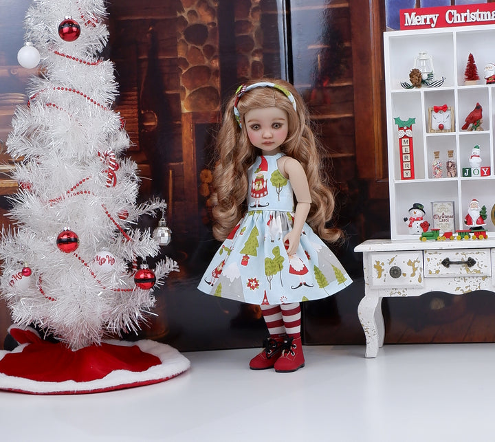 Nordic Gnomes - dress with boots for Ruby Red Fashion Friends doll