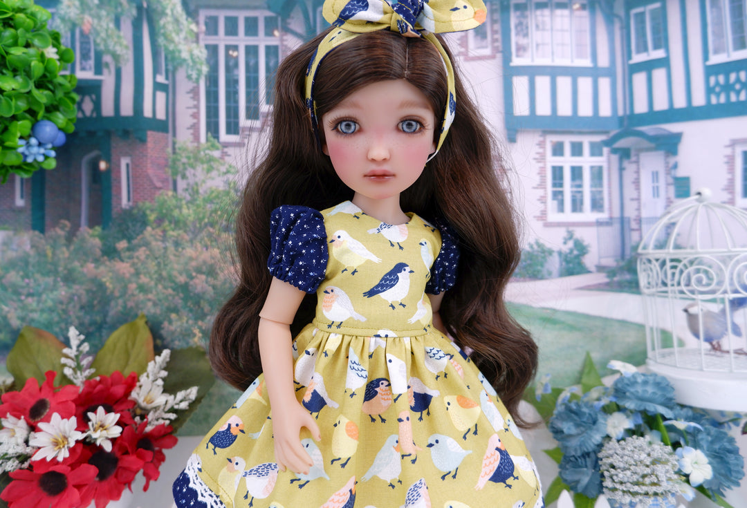 November Robin - dress and shoes for Ruby Red Fashion Friends doll