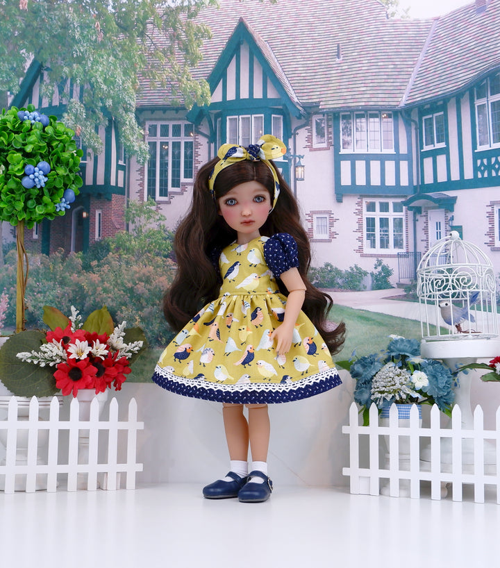 November Robin - dress and shoes for Ruby Red Fashion Friends doll