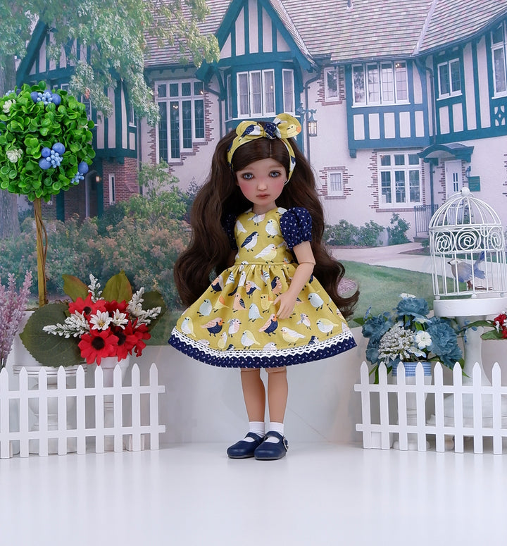 November Robin - dress and shoes for Ruby Red Fashion Friends doll