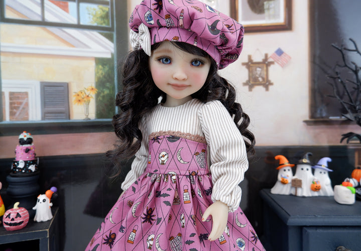 Occult Charms - dress with shoes for Ruby Red Fashion Friends doll