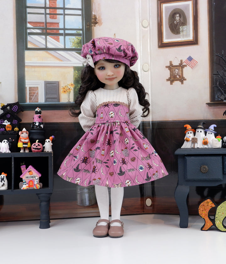 Occult Charms - dress with shoes for Ruby Red Fashion Friends doll