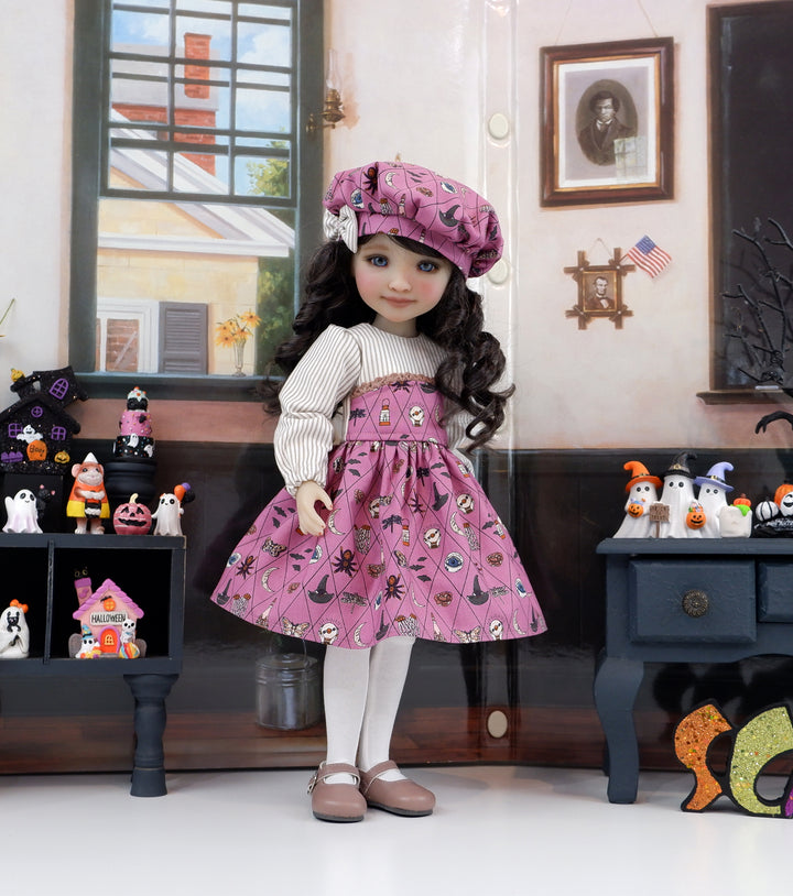 Occult Charms - dress with shoes for Ruby Red Fashion Friends doll