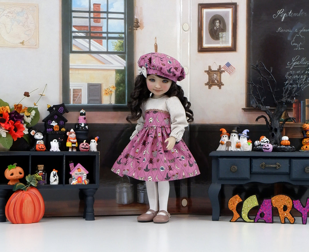 Occult Charms - dress with shoes for Ruby Red Fashion Friends doll