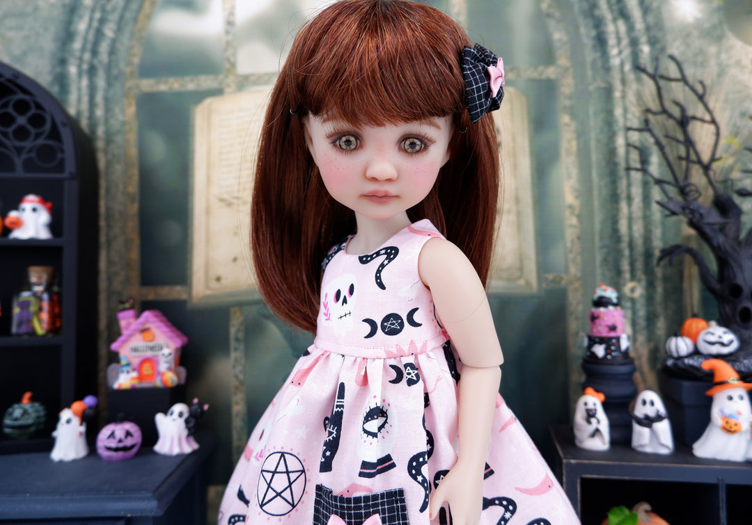 Occult Magic - dress with boots for Ruby Red Fashion Friends doll
