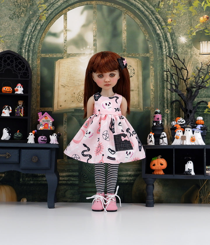 Occult Magic - dress with boots for Ruby Red Fashion Friends doll