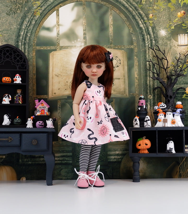 Occult Magic - dress with boots for Ruby Red Fashion Friends doll