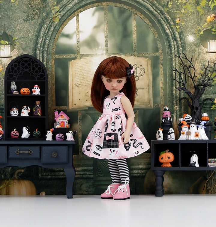 Occult Magic - dress with boots for Ruby Red Fashion Friends doll