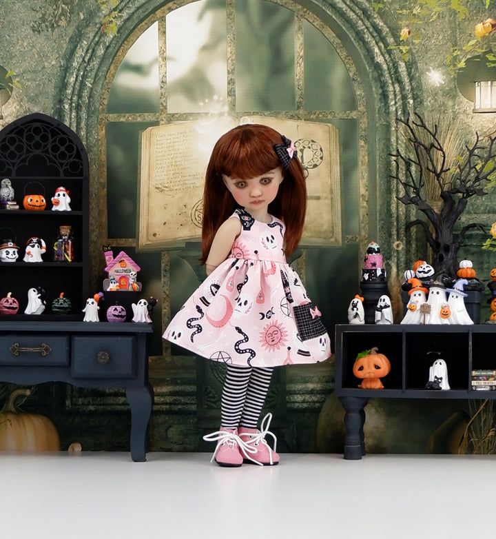 Occult Magic - dress with boots for Ruby Red Fashion Friends doll