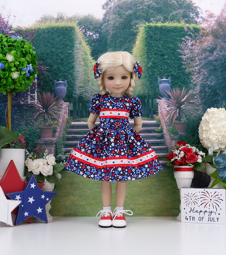Oh My Stars - dress with saddle shoes for Ruby Red Fashion Friends doll