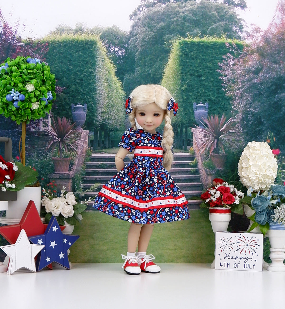 Oh My Stars - dress with saddle shoes for Ruby Red Fashion Friends doll