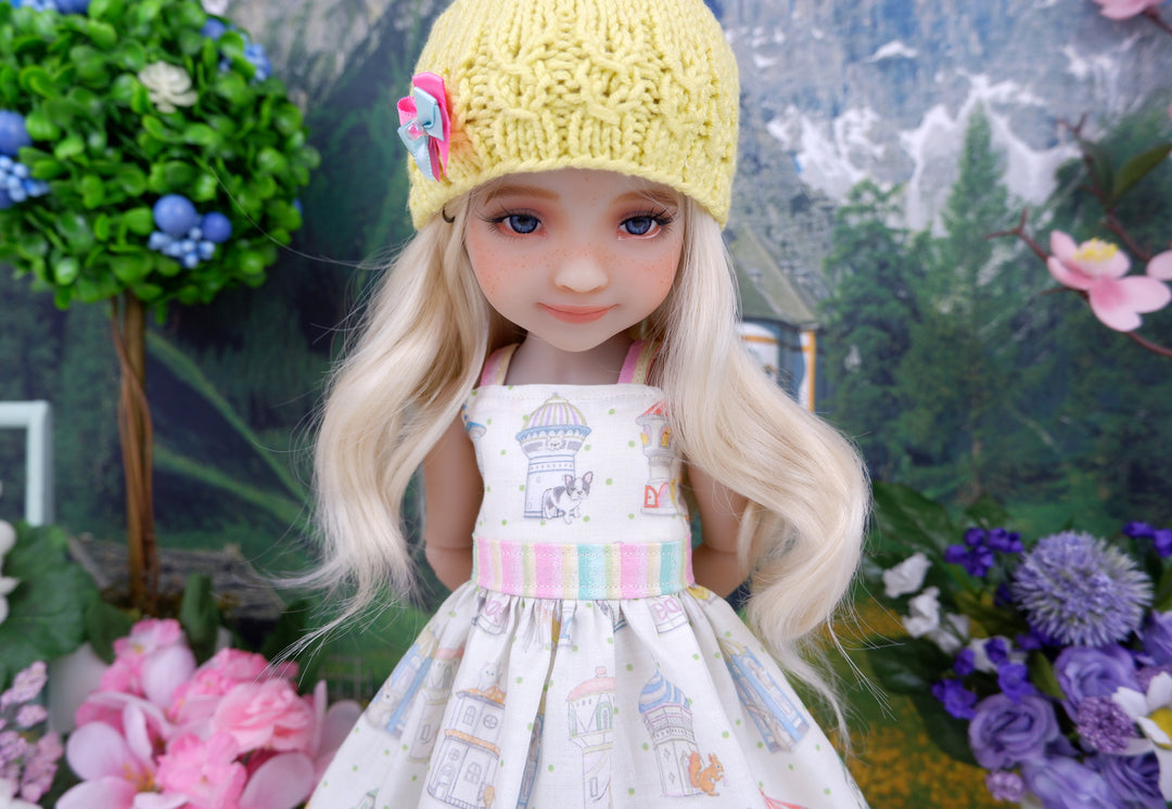 Palace Pets - dress and sweater set with shoes for Ruby Red Fashion Friends doll