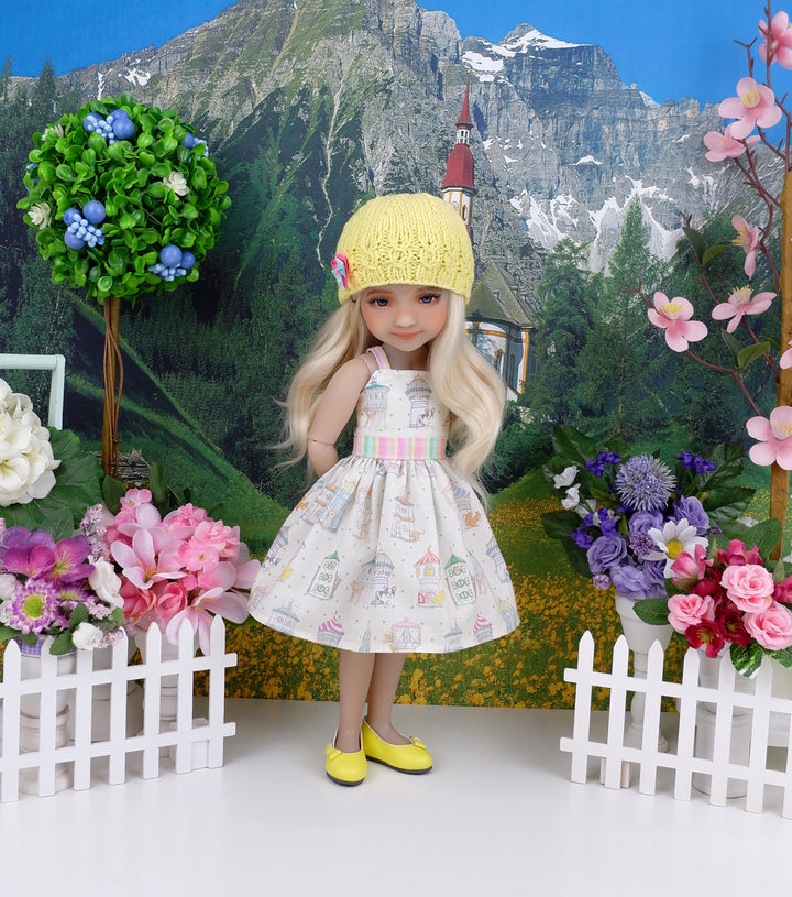 Palace Pets - dress and sweater set with shoes for Ruby Red Fashion Friends doll