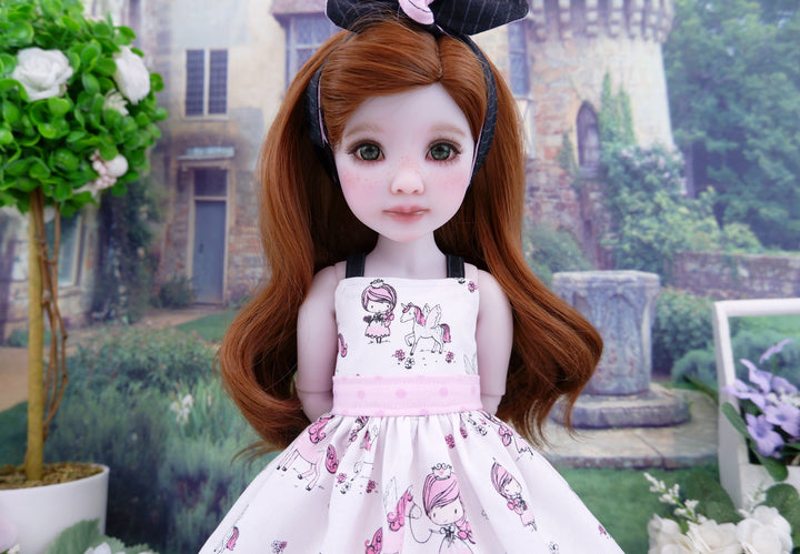 Pegasus Princess - dress & shoes for Ruby Red Fashion Friends doll