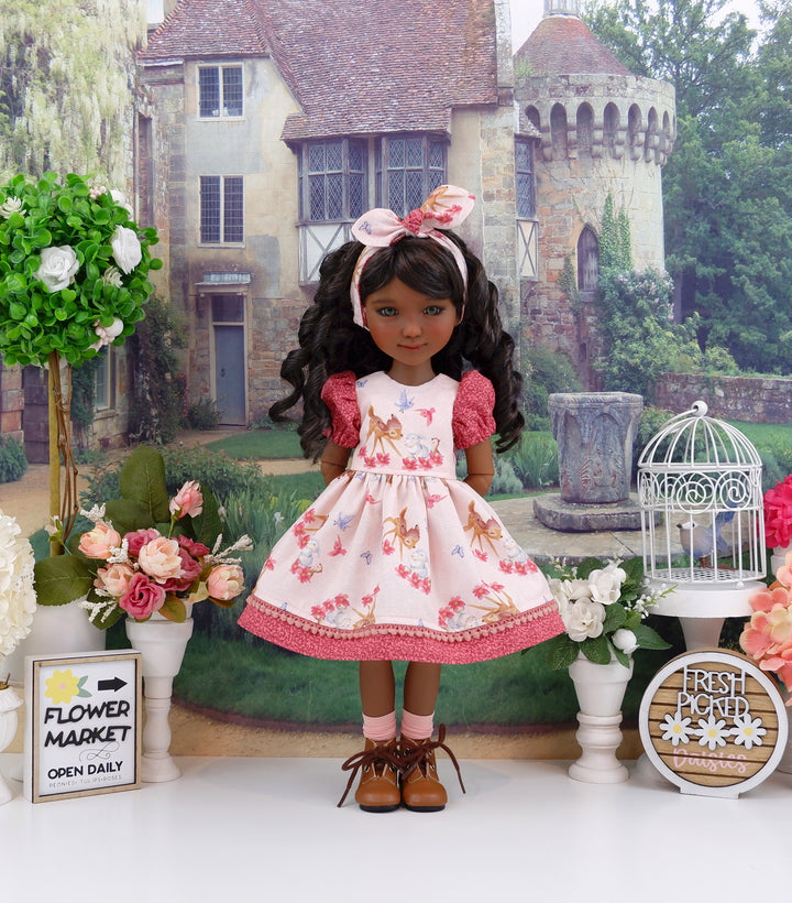 Playful Bambi - dress and boots for Ruby Red Fashion Friends doll