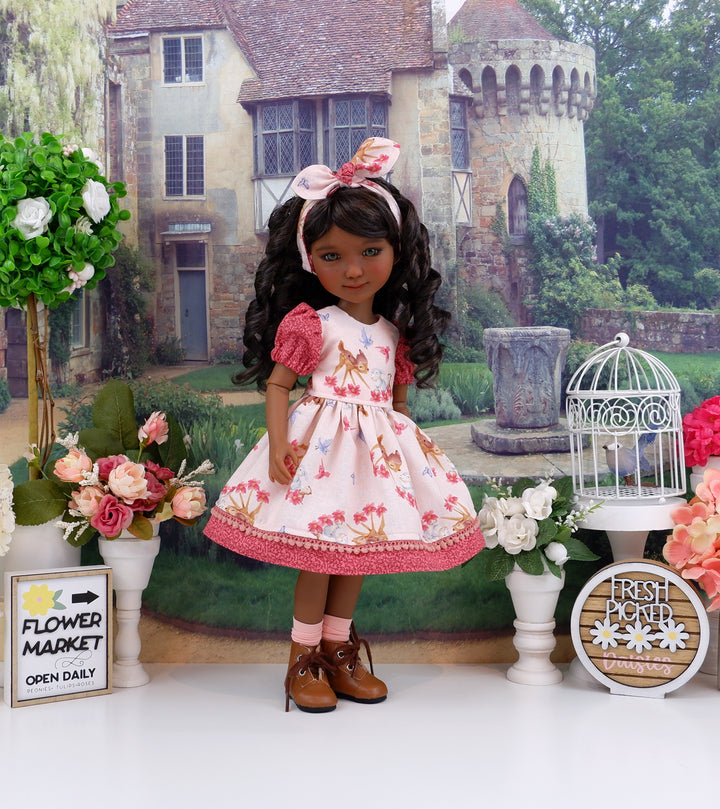 Playful Bambi - dress and boots for Ruby Red Fashion Friends doll