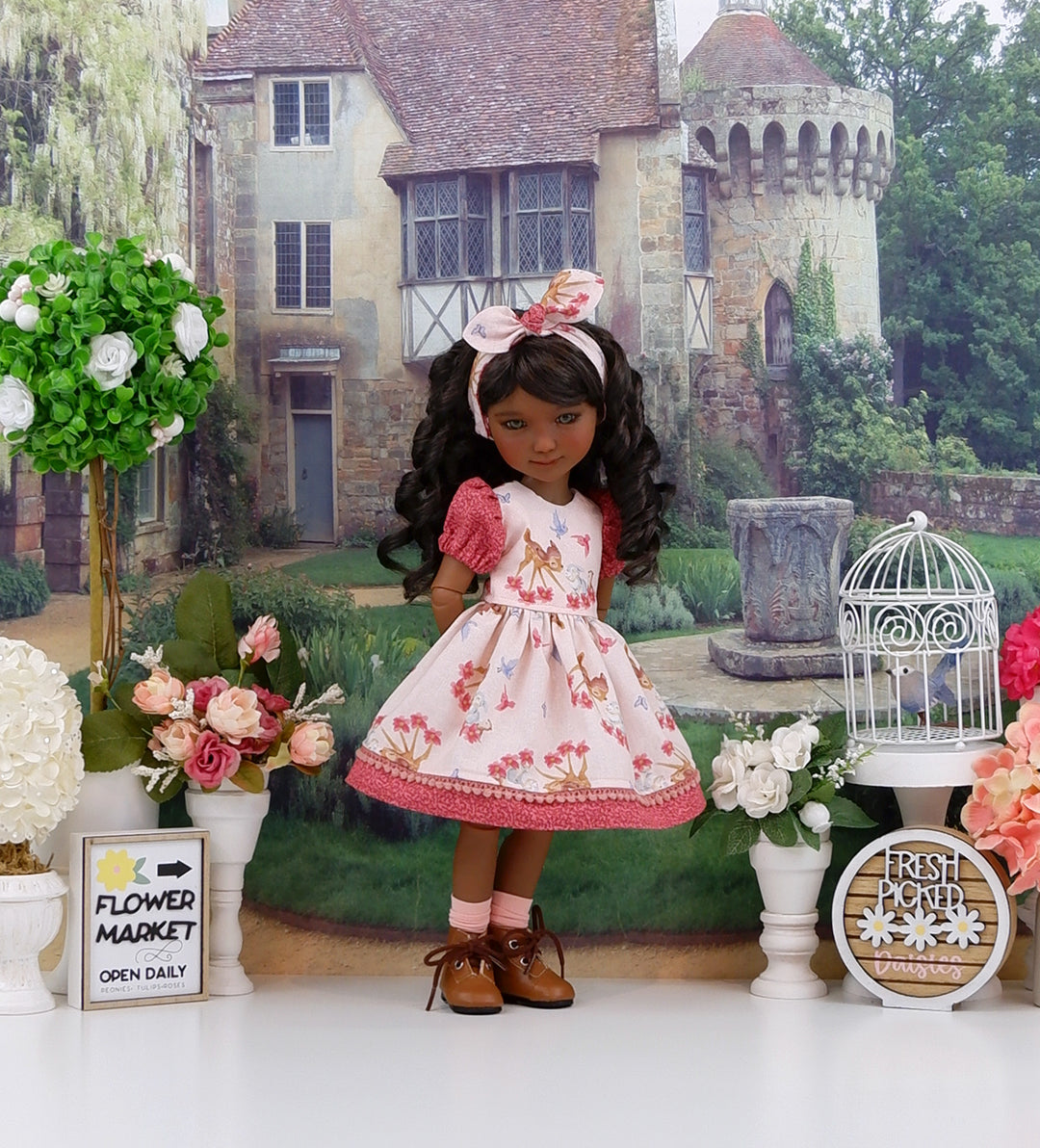 Playful Bambi - dress and boots for Ruby Red Fashion Friends doll