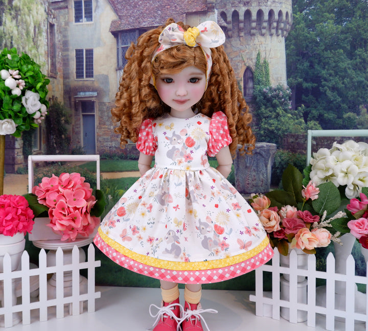 Playful Thumper - dress and boots for Ruby Red Fashion Friends doll