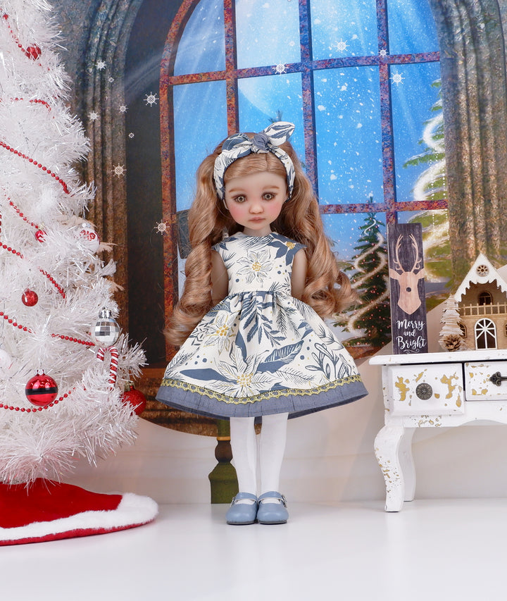 Poinsettia Majesty - dress with shoes for Ruby Red Fashion Friends doll