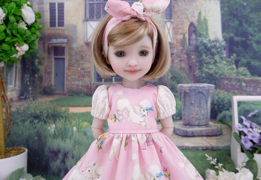 Pretty Poodle - dress and boots for Ruby Red Fashion Friends doll