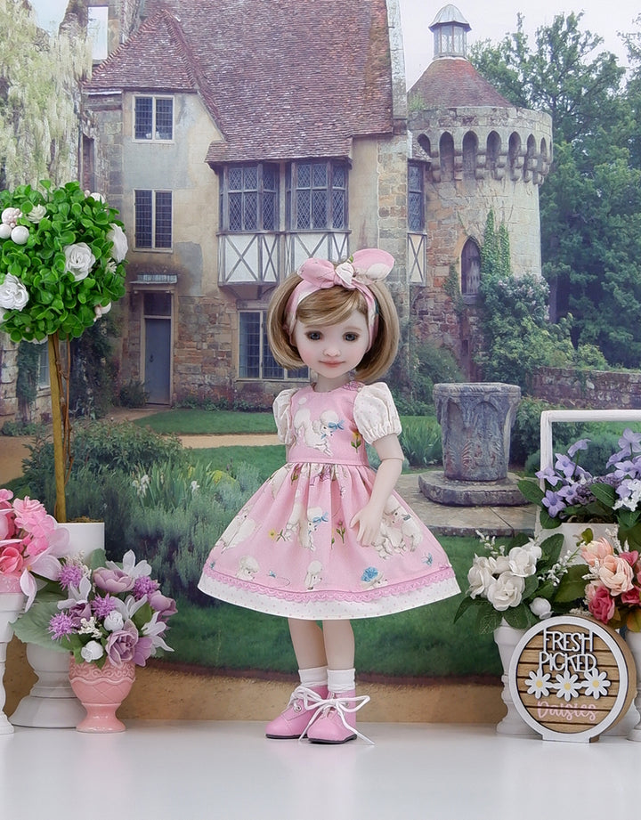 Pretty Poodle - dress and boots for Ruby Red Fashion Friends doll