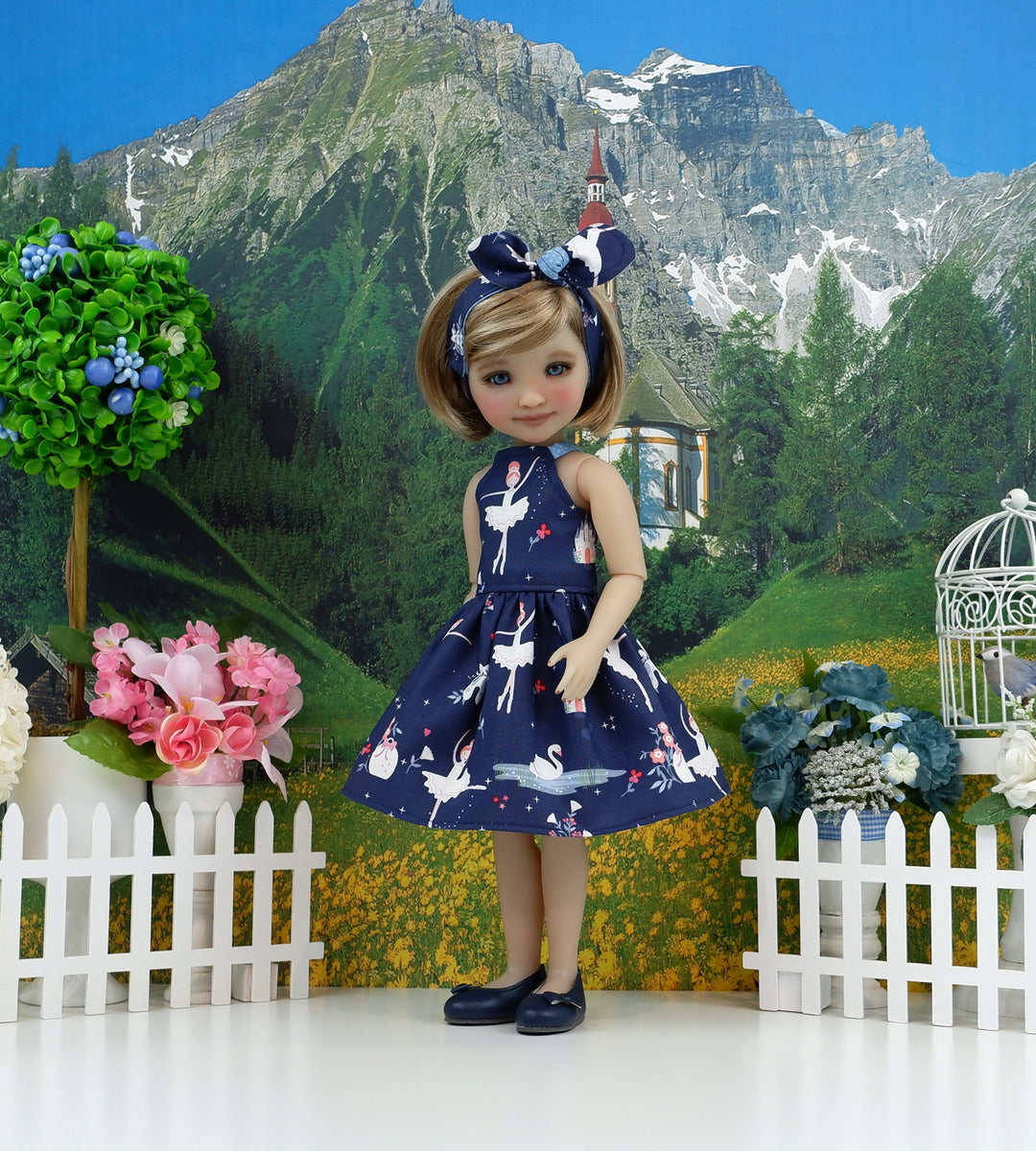 Prima Ballerina - dress and shoes for Ruby Red Fashion Friends doll