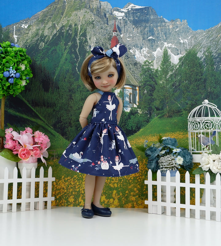 Prima Ballerina - dress and shoes for Ruby Red Fashion Friends doll