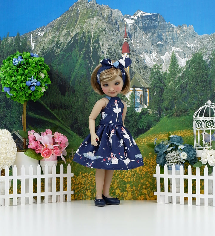 Prima Ballerina - dress and shoes for Ruby Red Fashion Friends doll