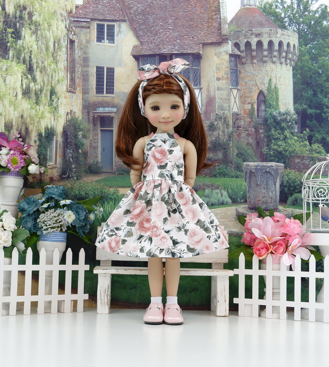 Princess Rose - dress and shoes for Ruby Red Fashion Friends doll
