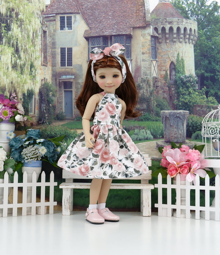 Princess Rose - dress and shoes for Ruby Red Fashion Friends doll