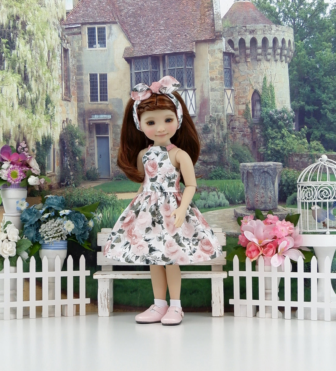 Princess Rose - dress and shoes for Ruby Red Fashion Friends doll