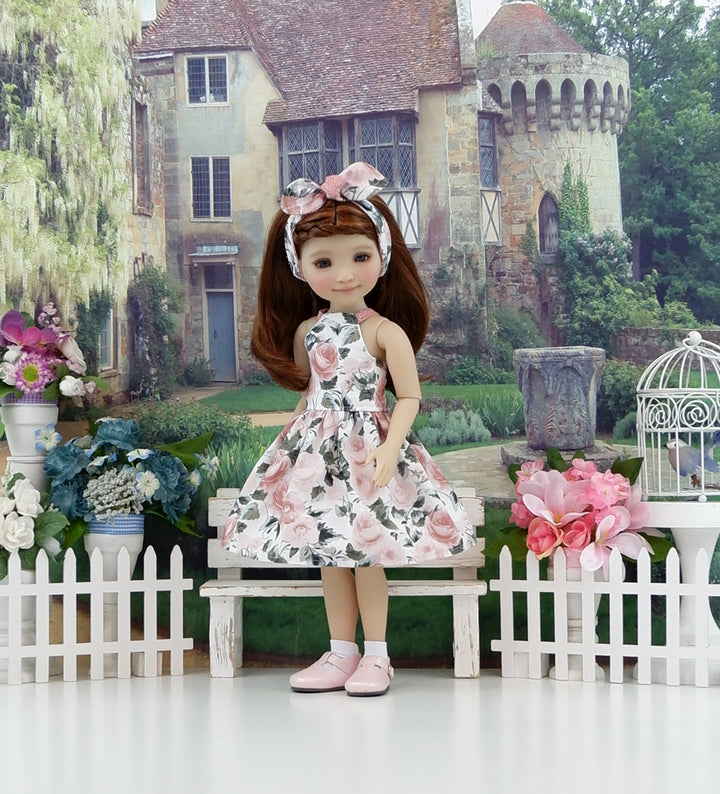 Princess Rose - dress and shoes for Ruby Red Fashion Friends doll